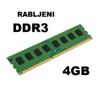 DDR3 4GB - rabljeni